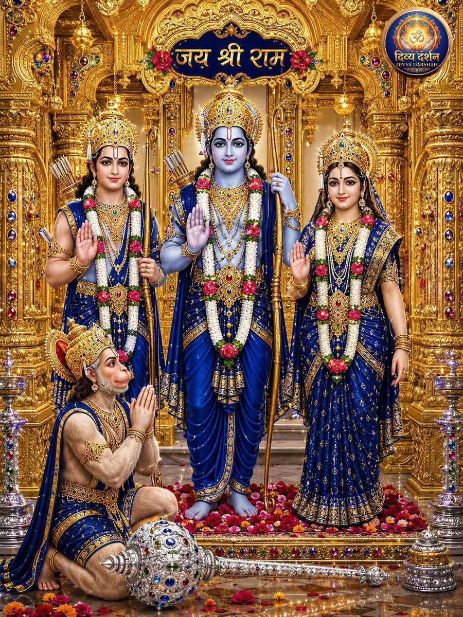 UPkiBeti's tweet photo. सत्य के मार्ग पर चलना कठिन अवश्य है, लेकिन प्रभु श्री राम के आशीर्वाद से यह सहज हो जाता है.. 

सीताराम जी के चरणों में कोटि-कोटि नमन ।

जय जय सियाराम 🌺🙏🚩 https://t.co/ZwNplljQou