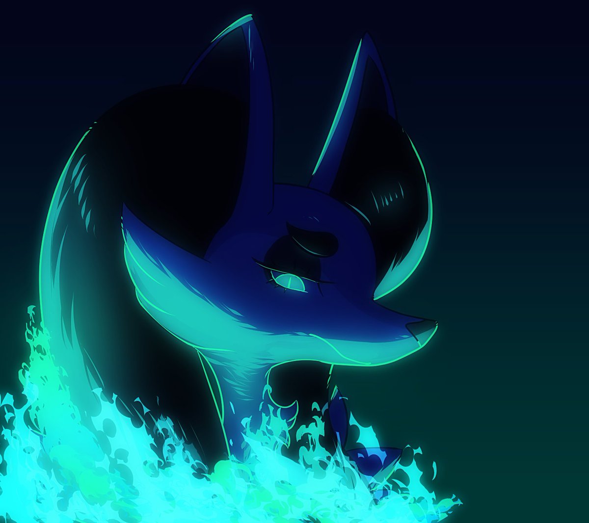 Spikeheila's tweet photo. Mauve, my 'goth' Braixen https://t.co/Ivuq8zdVol