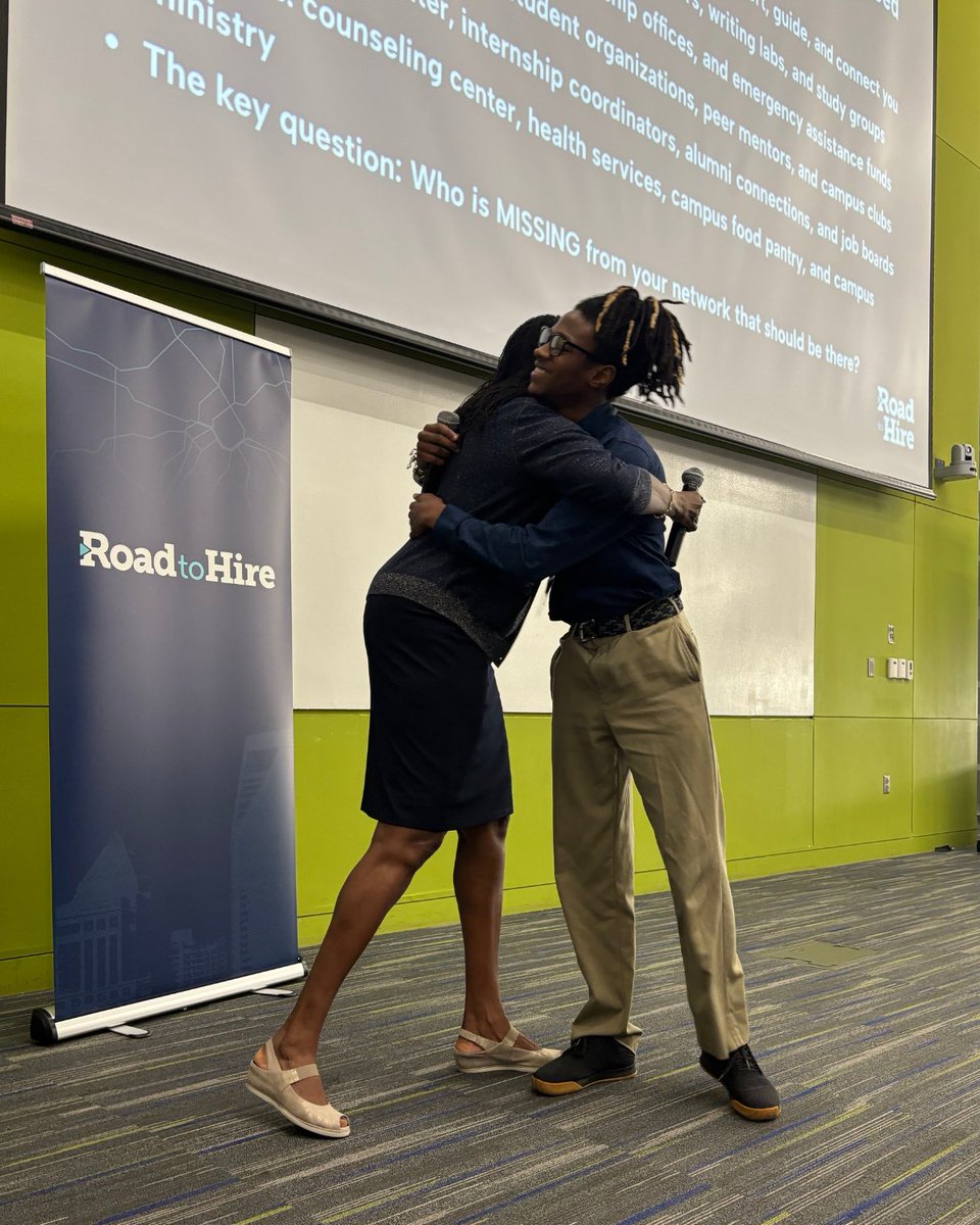 roadtohire's tweet photo. During Summer U, courage looks like raising your hand to ask a question, introducing yourself to a corporate leader, or practicing your elevator pitch for the first time.

At Road to Hire, courage isn't the end goal. It's where every new opportunity begins.

#RoadtoHire #SummerU https://t.co/jfJM0nLSDq