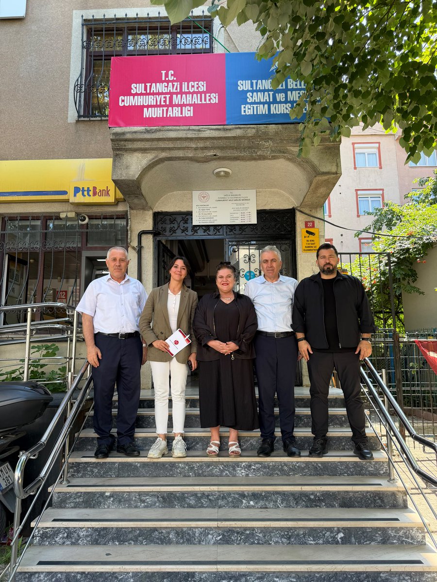 _MHP_sultangazi's tweet photo. 📍 Muhtar Ziyaretlerimiz

İl Başkanlığımız tarafından düzenlenen "İstanbul Aklımızda, Söz Muhtarlarımızda" programı kapsamında, İl Başkanımız Sn. Volkan Yılmaz'ın talimatları doğrultusunda; MHP Sultangazi Belediyesi Meclis Üyelerimiz Sn. Şule Hayal, Sn. Metin Koçkesen, Sn. İbrahim Bulut ve Sn. Mahmut Coşkun tarafından 50. Yıl, Cebeci, Cumhuriyet, Malkoçoğlu, Sultançiftliği ve Yayla
Mahalle Muhtarlarımız ziyaret edildi.

Ziyaretlerde mahallelerimizin talep ve önerileri dinlenerek ilgili çalışmalar için kayıt altına alındı.

Misafirperverlikleri dolayısıyla kıymetli muhtarlarımıza teşekkür ediyor, çalışmalarında başarılar diliyoruz.

#MHPİstanbulMuhtarlarıDinliyor #sultangaziilebulusuyoruz #sultangaziilekucaklasiyoruz