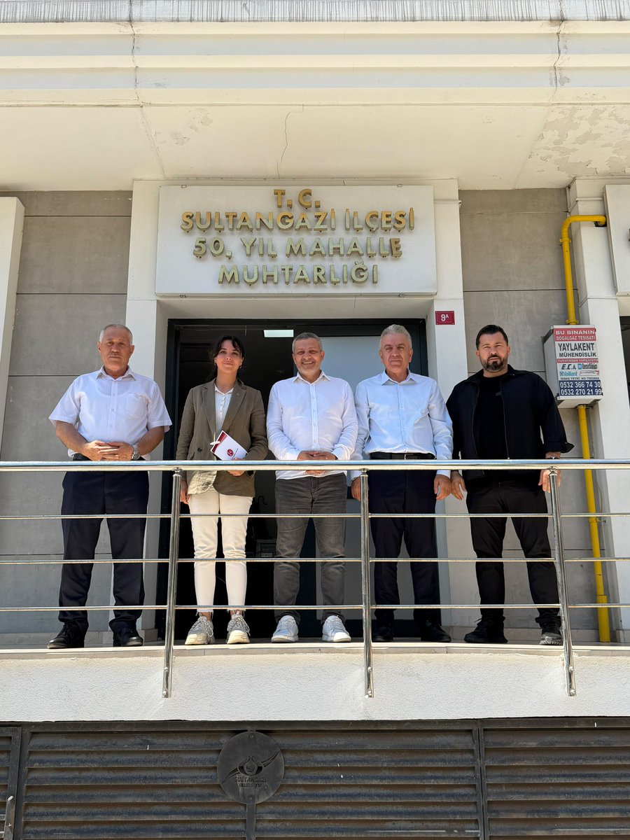 _MHP_sultangazi's tweet photo. 📍 Muhtar Ziyaretlerimiz

İl Başkanlığımız tarafından düzenlenen "İstanbul Aklımızda, Söz Muhtarlarımızda" programı kapsamında, İl Başkanımız Sn. Volkan Yılmaz'ın talimatları doğrultusunda; MHP Sultangazi Belediyesi Meclis Üyelerimiz Sn. Şule Hayal, Sn. Metin Koçkesen, Sn. İbrahim Bulut ve Sn. Mahmut Coşkun tarafından 50. Yıl, Cebeci, Cumhuriyet, Malkoçoğlu, Sultançiftliği ve Yayla
Mahalle Muhtarlarımız ziyaret edildi.

Ziyaretlerde mahallelerimizin talep ve önerileri dinlenerek ilgili çalışmalar için kayıt altına alındı.

Misafirperverlikleri dolayısıyla kıymetli muhtarlarımıza teşekkür ediyor, çalışmalarında başarılar diliyoruz.

#MHPİstanbulMuhtarlarıDinliyor #sultangaziilebulusuyoruz #sultangaziilekucaklasiyoruz
