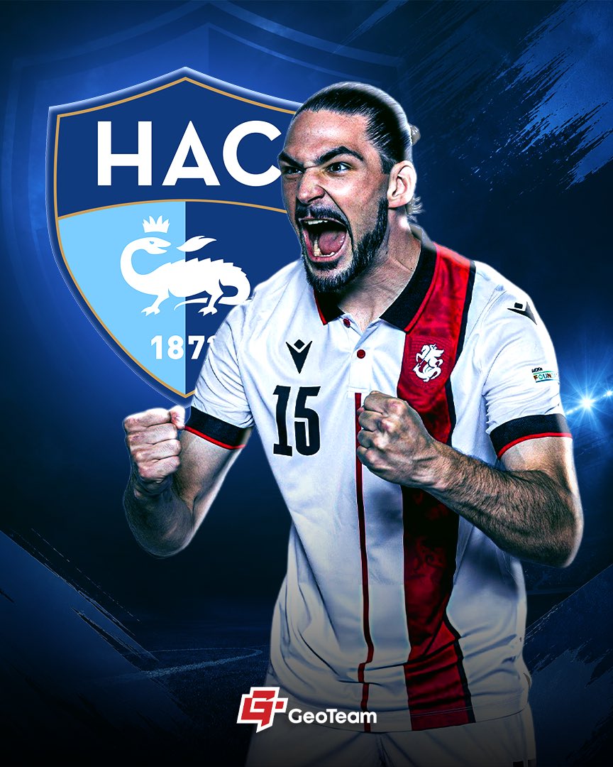 Geo__team's tweet photo. 🚨 EXCL: Le Havre are working to complete the signing of Saba Sazonov 🤩🇬🇪 

Understand, the L1 club are close to signing the 24 y.o Georgian centre-back 🇫🇷

The French side have already presented Saba with their initial contract offer — a 1+1 deal is currently on the table. #Hac https://t.co/ay4SYrVHKw