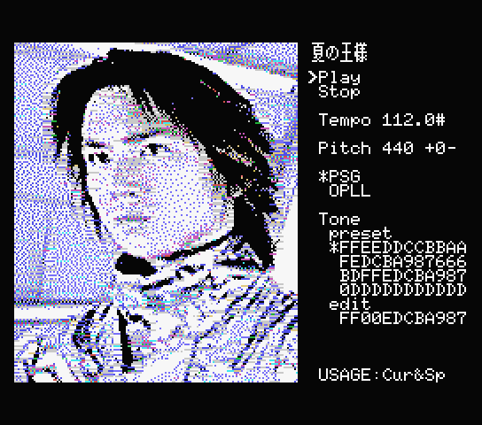 fukui_keeekn's tweet photo. 「夏の王様」を #webmsx で演奏してみました。#msx https://t.co/FwTeyPwhn8 https://t.co/tlJw8ubAmQ