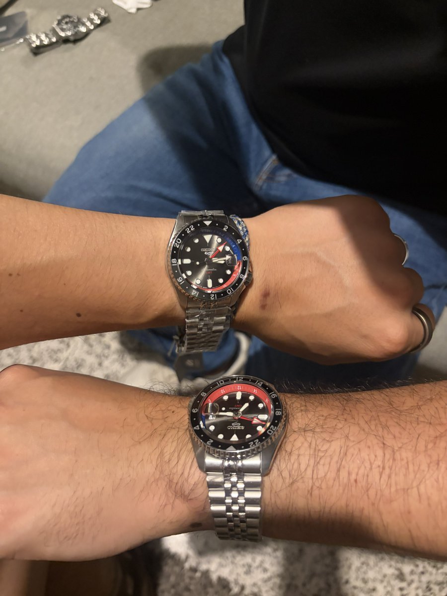 DrPattata's tweet photo. Hoy le damos la bienvenida al 

Seiko 5 Sports GMT 
SSK 019 https://t.co/CCz6vV8Oc8