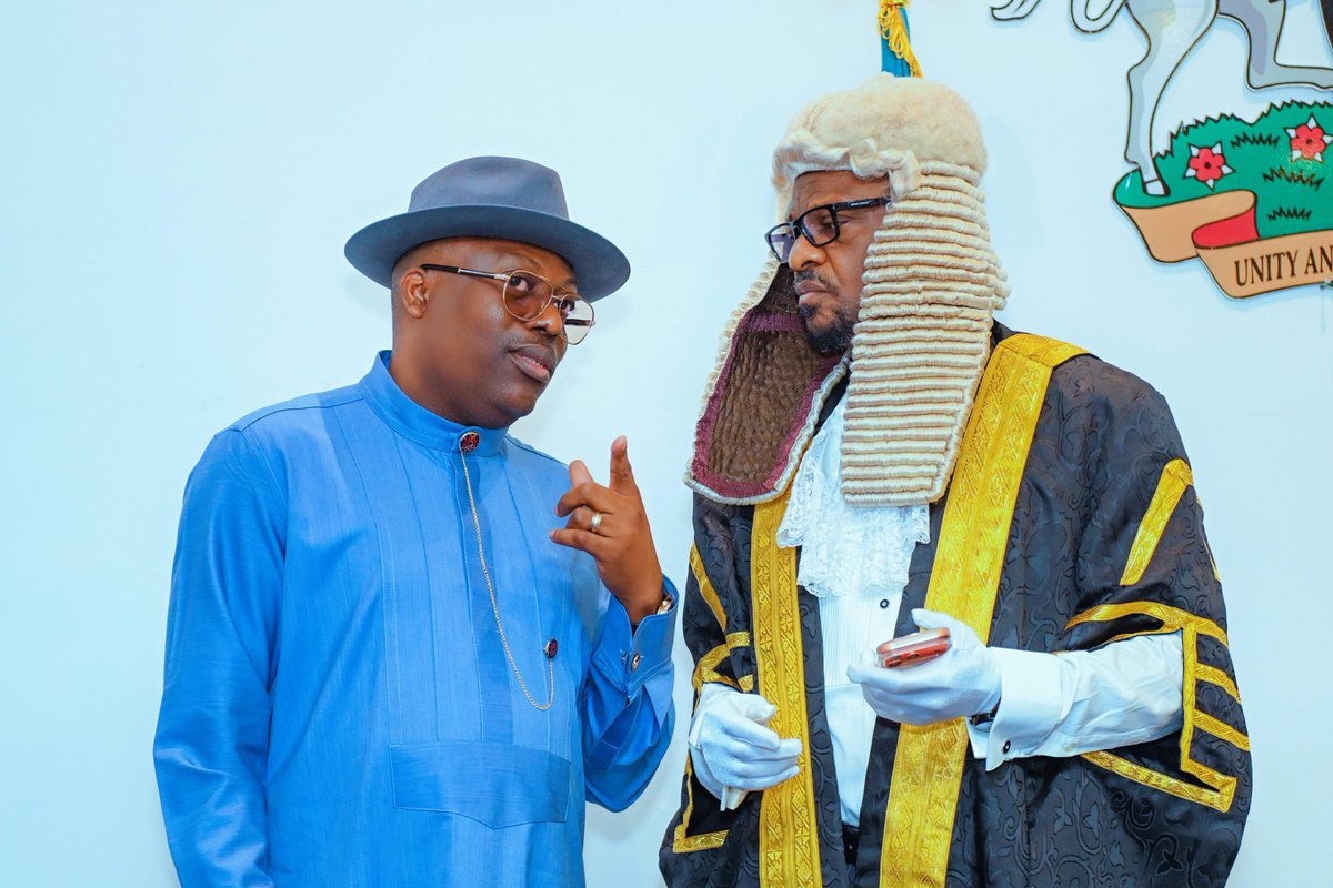SimFubaraKSC's tweet photo. Today, I presented the 2026 Appropriation proposal of N1.854Trillion to the Rivers State House of Assembly.

Tagged, Budget of Resilience for Growth and Development. Our intention is to sustain the economic growth, expand critical infrastructure and improve the welfare of our people.

The proposal entails N413.11 billion for recurrent expenditure and N1.405 trillion for capital projects which underscores my administration's commitment to accelerating development across the State especially capturing all sectors of our economy.
