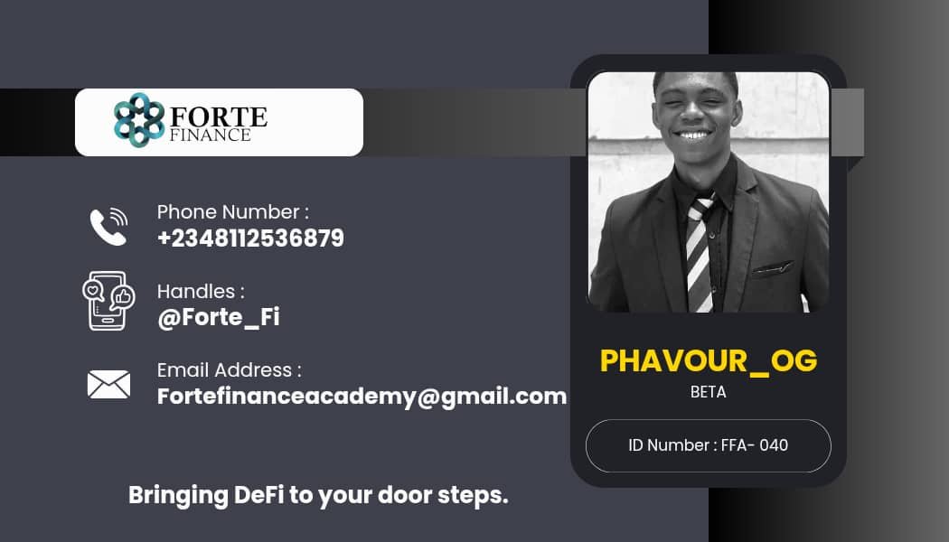 just_FavourOG's tweet photo. Before the Academy, I had limited practical knowledge.
I was chasing hype and unverified info.
No clear structure or game plan.
Today, I can confidently navigate the Web3 space. All thanks to @Forte_Fi
from blockchain basics to real-world use cases. The growth is indeed priceless https://t.co/okmVFnH3G4