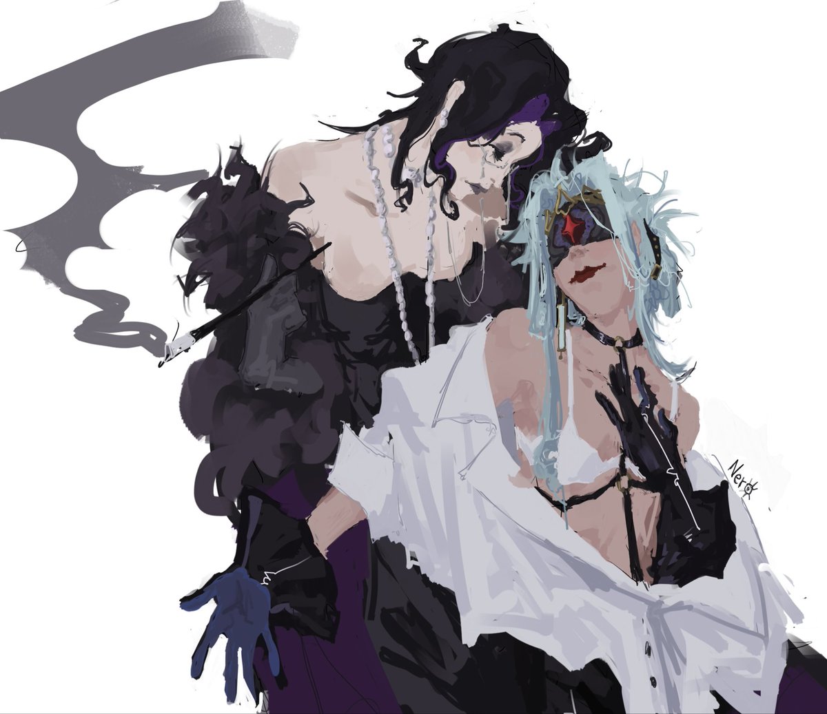 Ner0_see's tweet photo. Here is the Yuri finally 
#pantalone #dottore https://t.co/1nhF6KEk3a