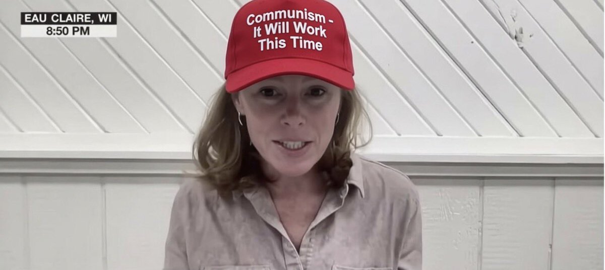 derrickvanorden's tweet photo. No, she is not. https://t.co/FX3R9tZDpJ