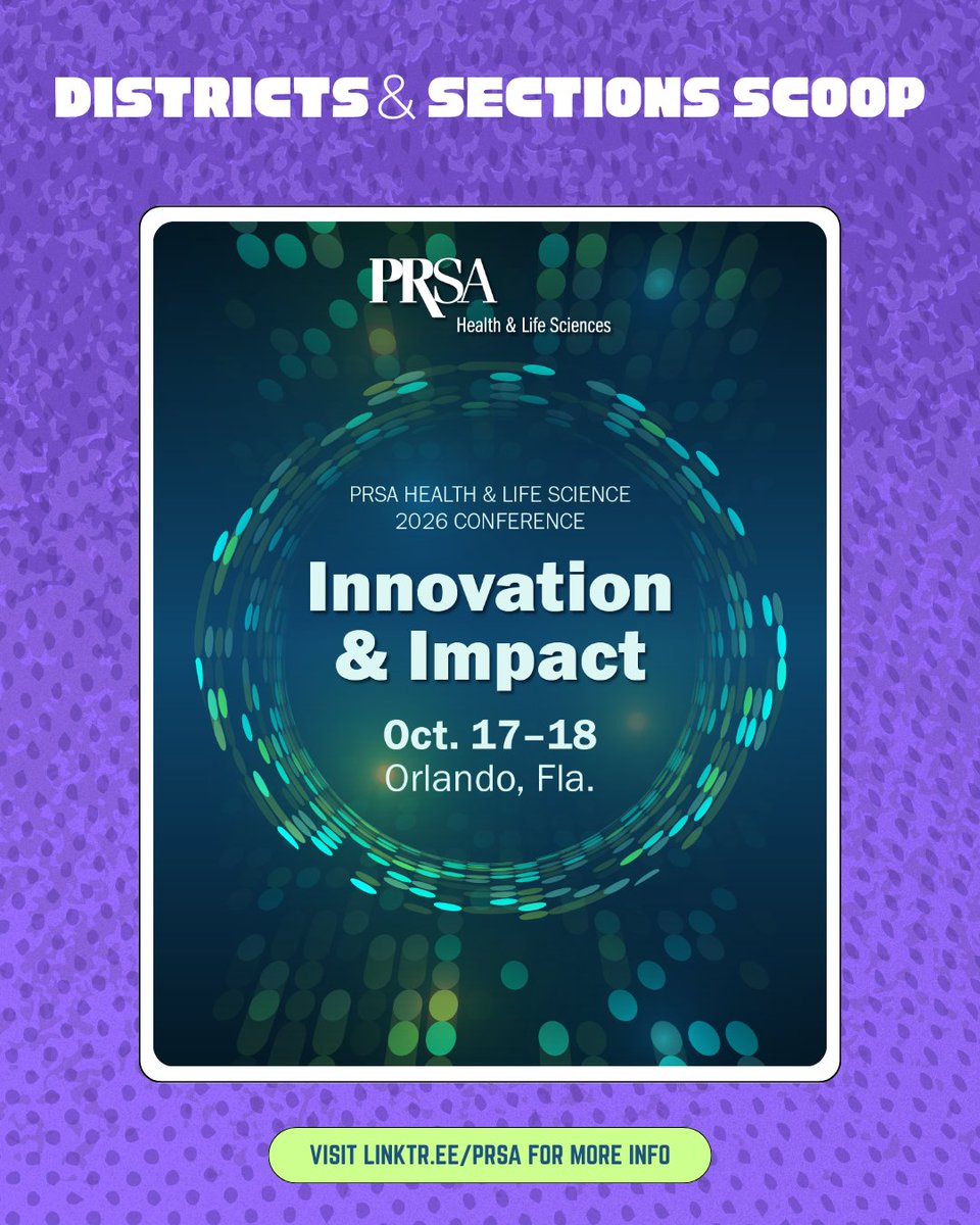 PRSA tweet media