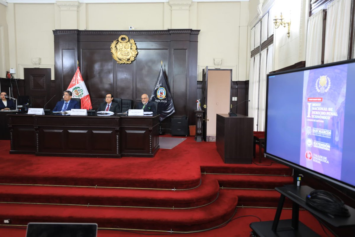 Poder Judicial Perú tweet media