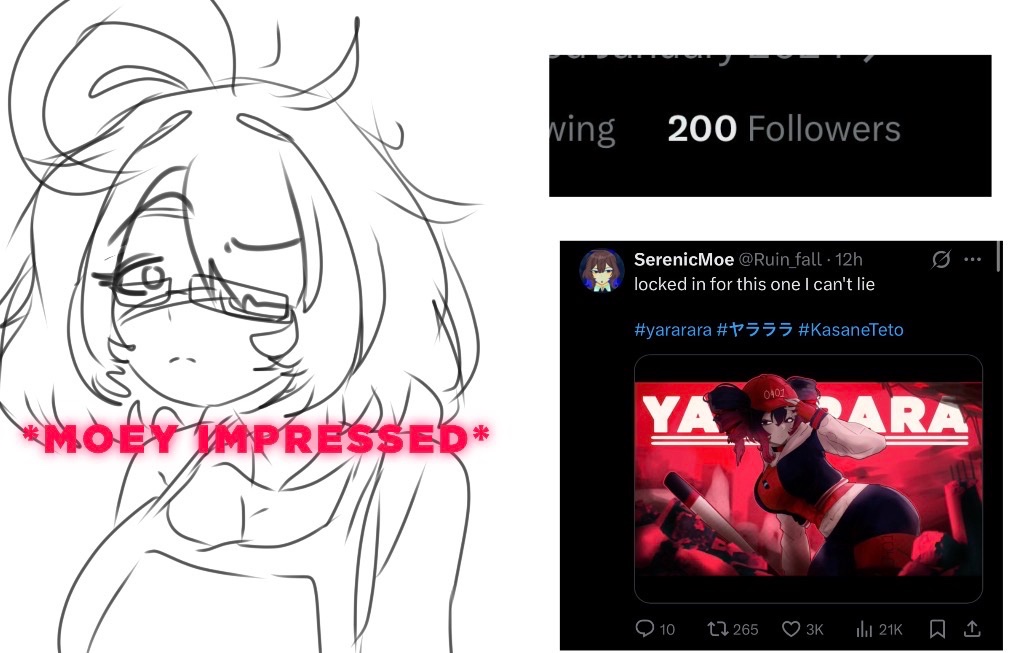 Ruin_fall's tweet photo. 200 followers and a popular art tweet? hell yeah!!! https://t.co/ThgYs0wpk1