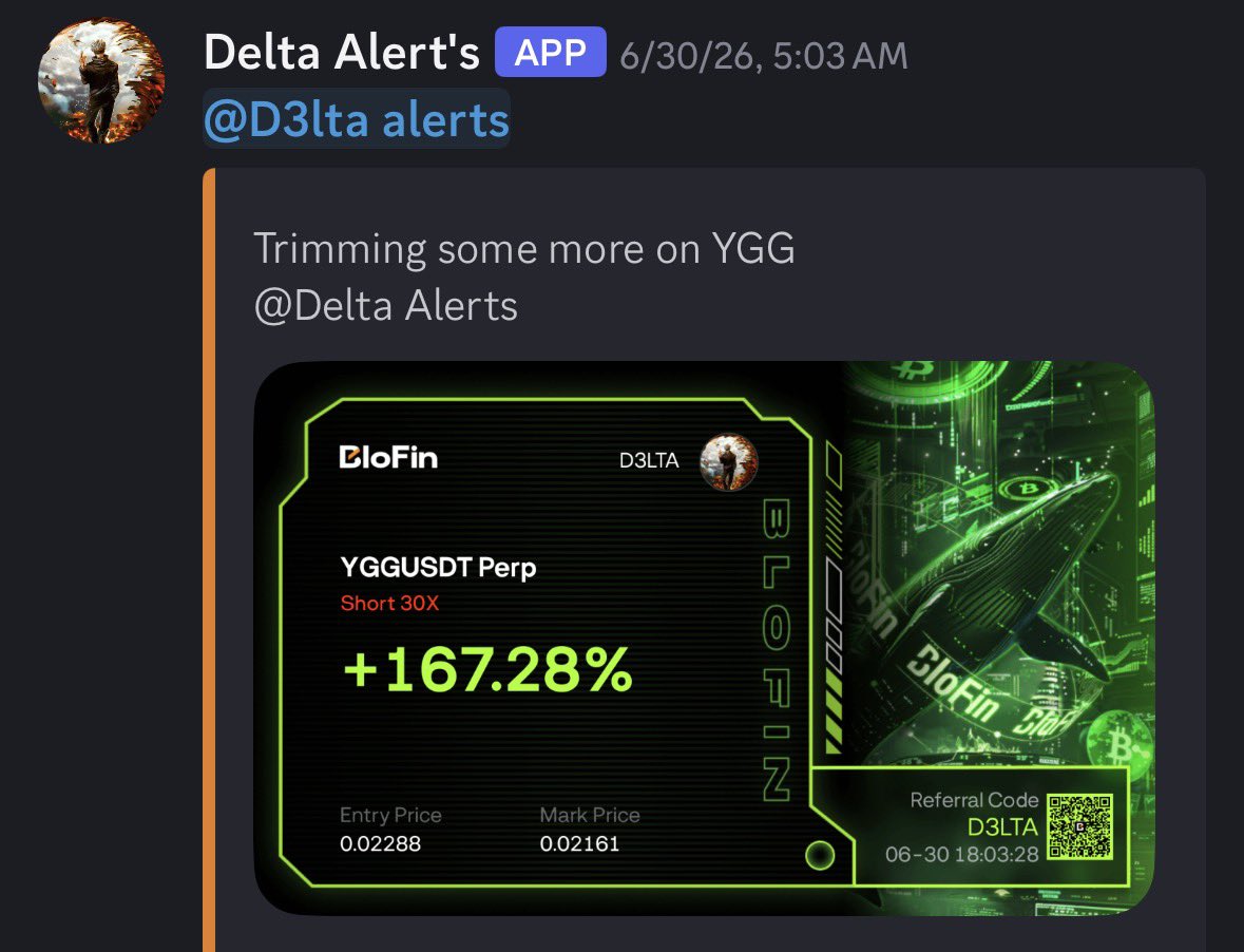 Bryptotraders's tweet photo. Just want to give a HUGE shout out to our analyst @D3LTA_0. Here is his last 4 trades. Truly a demon on the charts and Brypto is lucky to have him on our side.  Check us out. Mention this tweet and receive 72hrs of our Gold membership. If you like it, it’s only $10 a month. You can find our discord link here. 
https://t.co/Yx6W9oiEP0
#Brypto #CryptoFutures #Bitcoin #AltCoins #CryptoDiscord
