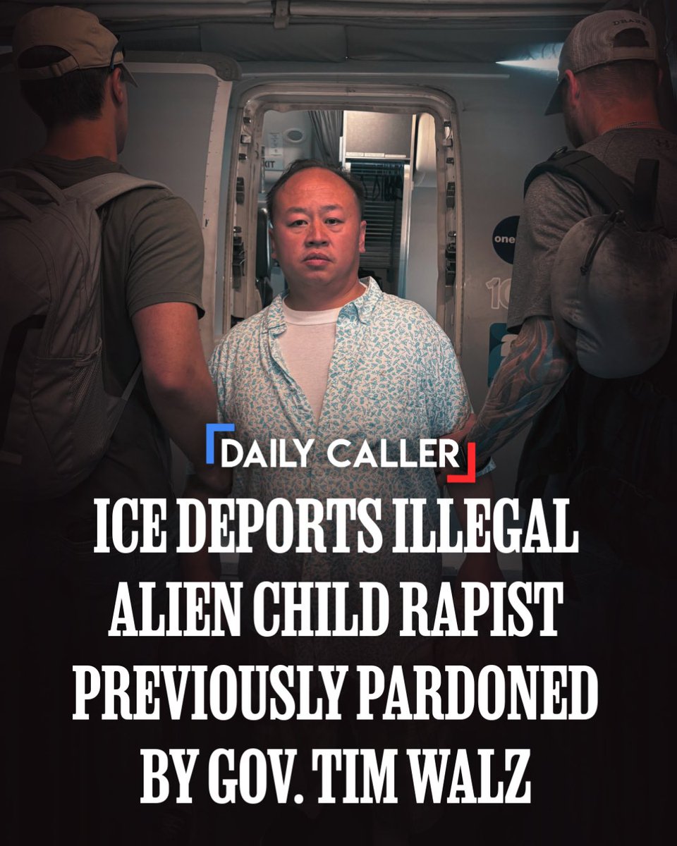 DHSgov's tweet photo. .@GovTimWalz protects sickos like this. 

We deport them. https://t.co/pkf51Pp89W