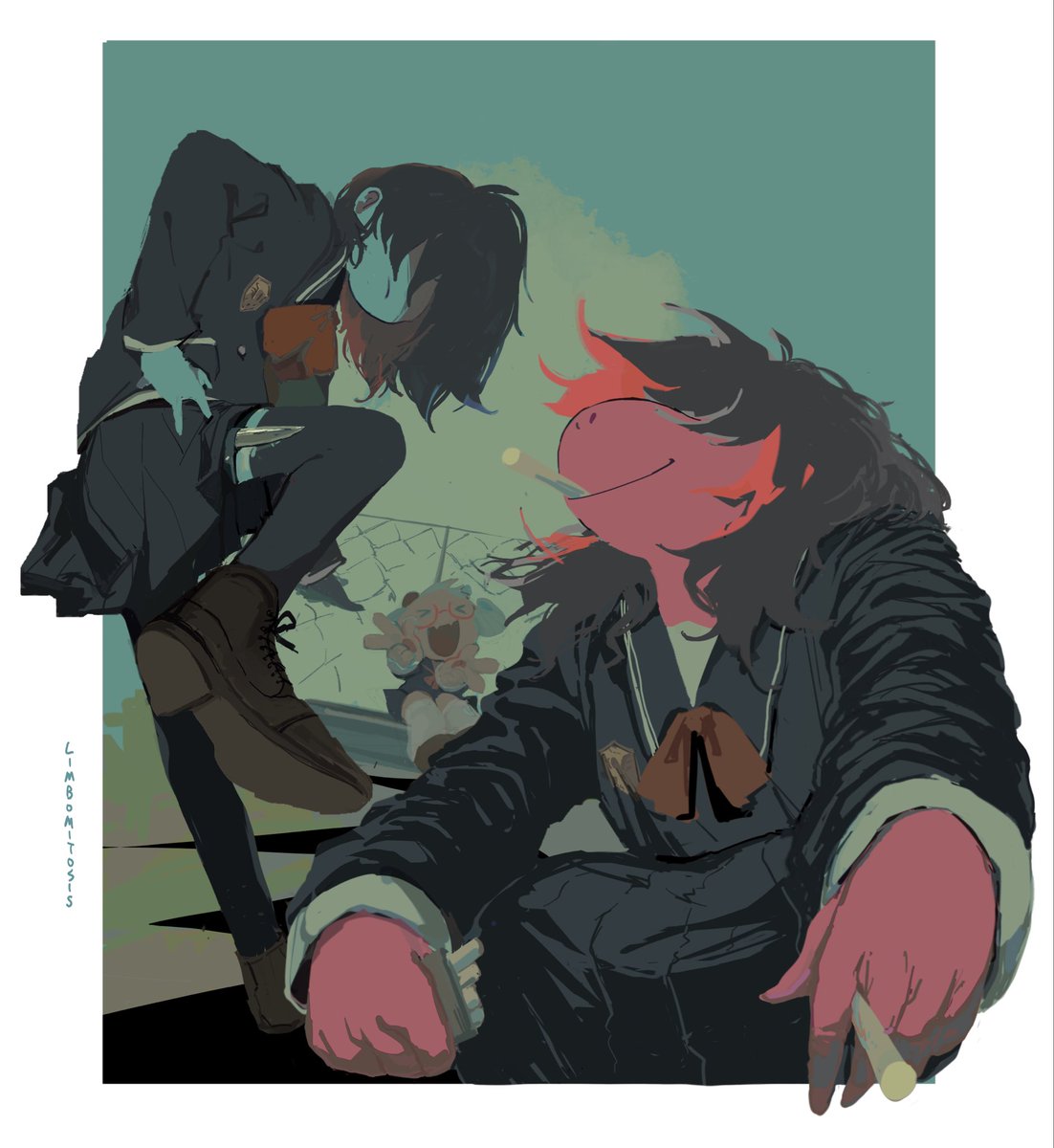 Mitiko0016's tweet photo. Their secret base or sth #deltarune https://t.co/JVYVrE5YTG