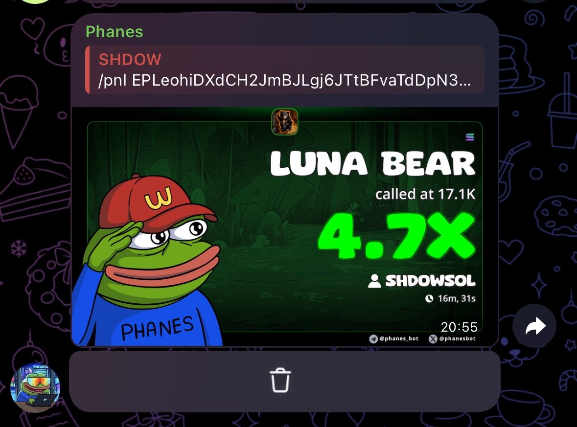 Shdow_Sol's tweet photo. 2x from $Luna bear 
Ca; 

EPLeohiDXdCH2JmBJLgj6JTtBFvaTdDpN32P3vF7pump https://t.co/mD23xfLvPT
