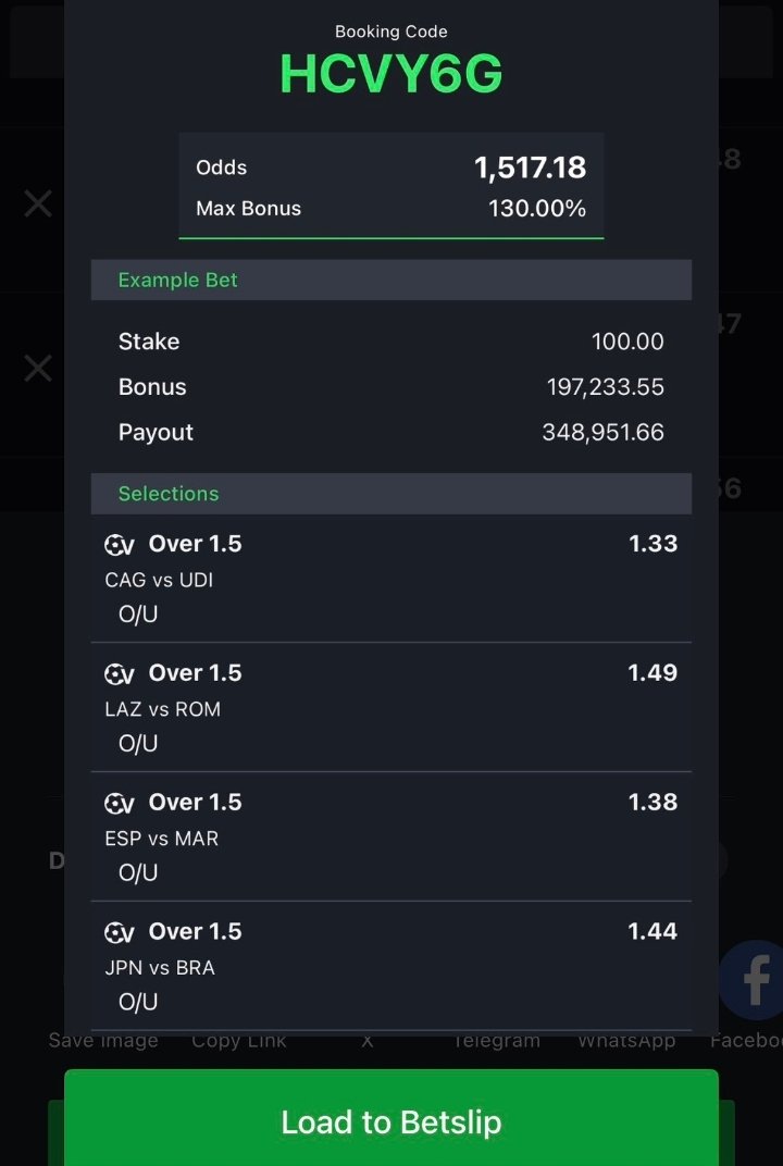 Lifemanrda's tweet photo. 1.5k odds over 1.5 v football midnight ✅ https://t.co/3PH6UTnwcr