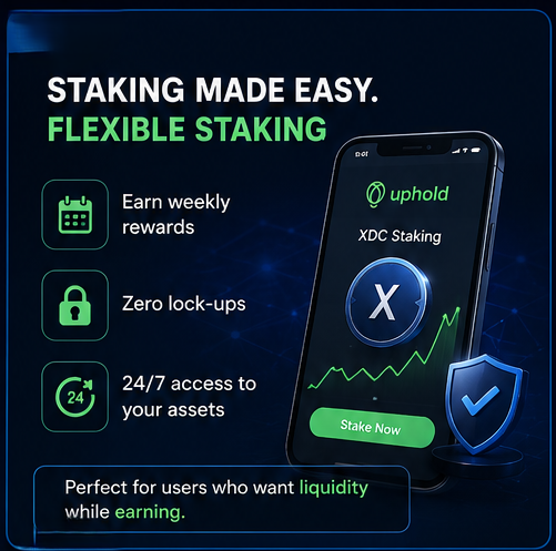 ByteCortex0's tweet photo. Staking is now simpler than ever.

✅ Flexible Staking
• Weekly rewards
• No lock-ups
• 24/7 access to your assets
Perfect for users who want liquidity while earning. https://t.co/MHyVpIrReE