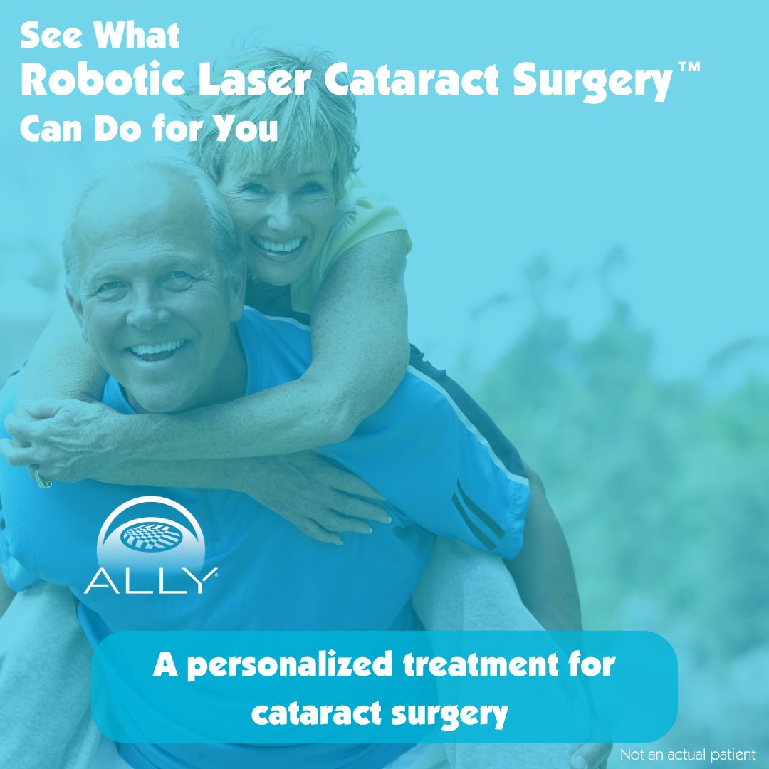 robotic_lcs's tweet photo. Experience how Robotic Laser Cataract Surgery™ combines advanced precision with personalized care to help support clearer vision. Find a doctor offering ALLY Robotic Laser Cataract Surgery® in your area! https://t.co/tggajdQv1n

#RoboticLaserCataractSurgery #Vision #Cataracts https://t.co/Z6Dyl8aA7i