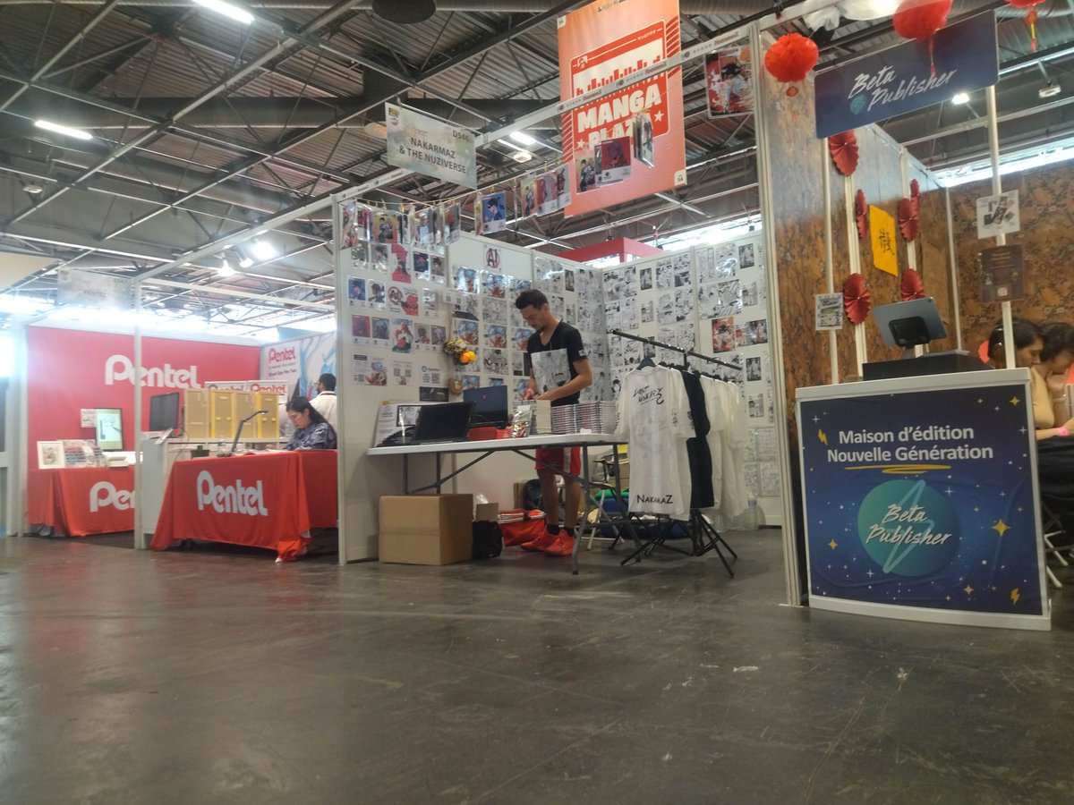 LDS_NZ's tweet photo. Little throwback from early this morning before the opening of day 2 at Japan expo. 

Empty alleys before the crowd enters the scene. Feels good to be there, meeting such a diverse fandom. Cosplayers, manga lovers, anime freaks, collectors of the many goodies and toys, gamers, video ones but also TCG ones. The list could go on for a bit. Even met a fellow from web3 x tcg player flying to Paris just for that day to join a One Piece tournament. What a day it's been. 

Feels good to be here. An achievement that was meant to come, written a long time ago in the mind, and making it a reality by never giving up, with intention in the word feels good... to be here.