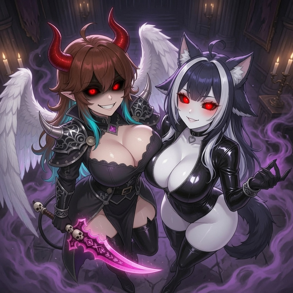 MommyShylily's tweet photo. Look at this lovely duo with @Skyend_Dearest 
.
Both partners and friends~
.
Sooo be aware or your mind may slip under~
.
Like, retweet and comment~🌀 https://t.co/aooWwTXF29