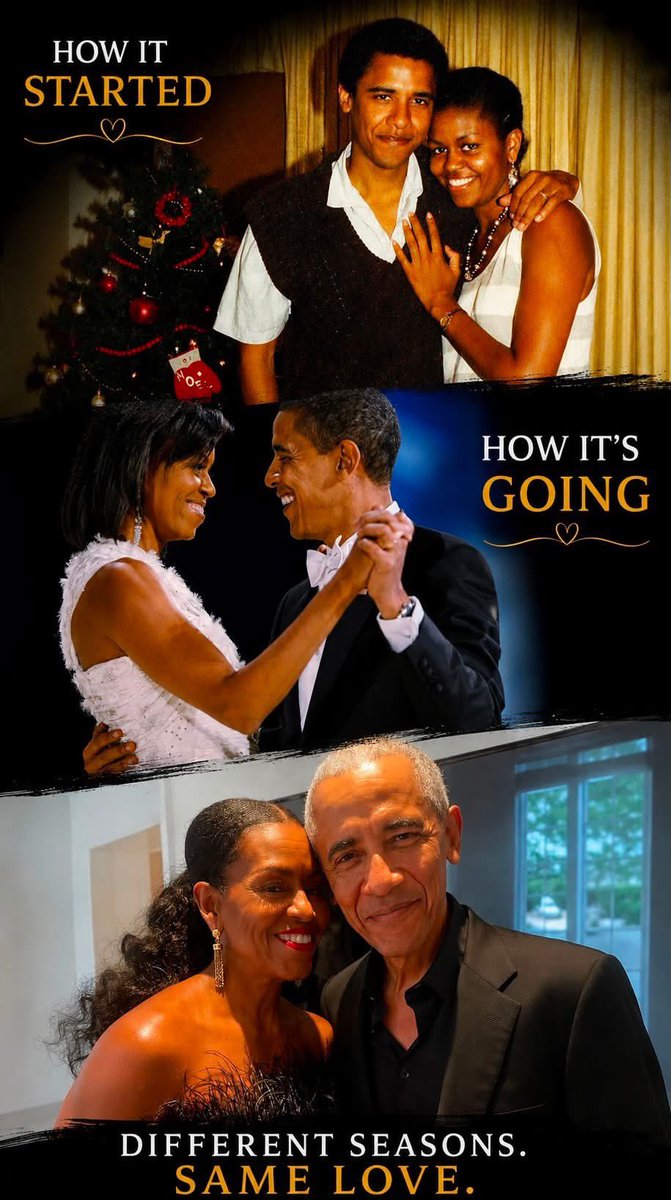 AuthorJoeNBrown's tweet photo. • How It Started
• How It’s Going
• Different Seasons, Same Love
#ObamaAppreciationDay💛
#ObamaPresidentialCenter 👋🏼
#HowToObama #HowItStarted #HowItsGoing https://t.co/m0mUUA1gR6