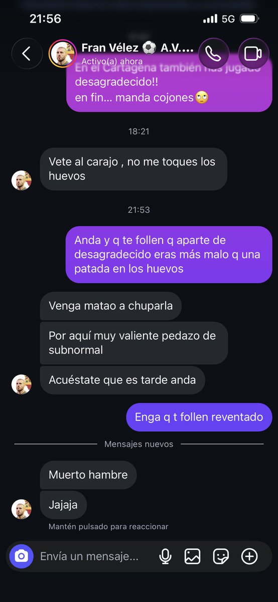 andrxssom_7's tweet photo. Fran Vélez se retira del fútbol tras estar en el @FCCartagena_efs esta primera vuelta se despide de todos sus equipos menos del efese. A lo que me da por responderle…
Chinada de época de mi colega, menudo reventado😂😂😂😂 https://t.co/XlseREFIcy