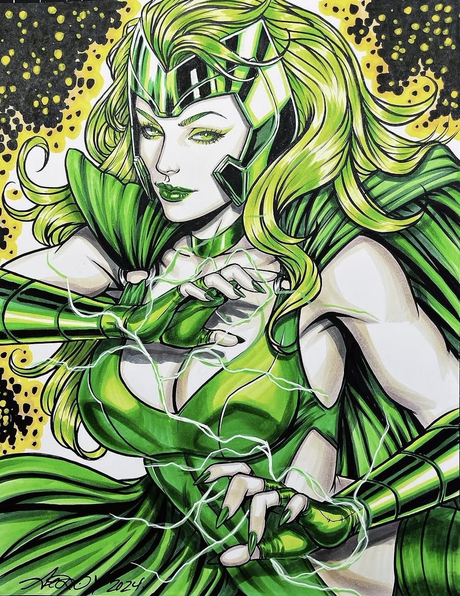 ch3rrytop's tweet photo. Lorna Dane Polaris
 by Ariel Diaz #xmen #marvel https://t.co/pIeypxHcNS