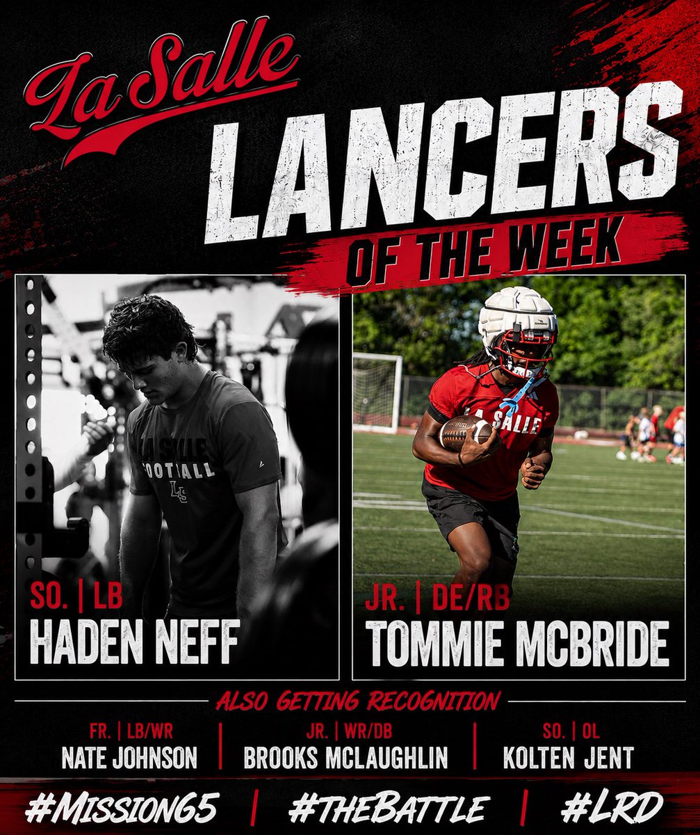 La Salle Football tweet media