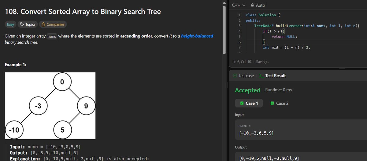 lil_meee15's tweet photo. 📅 Day 40 - #SDESheetChallenge

✅ POTD: Path Existence Queries in a Graph II

✅ Completed 3 problems from the BT list

@striver_79  @takeUforward_ https://t.co/oEFaY5ycgn