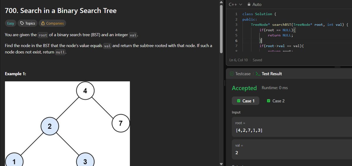 lil_meee15's tweet photo. 📅 Day 40 - #SDESheetChallenge

✅ POTD: Path Existence Queries in a Graph II

✅ Completed 3 problems from the BT list

@striver_79  @takeUforward_ https://t.co/oEFaY5ycgn