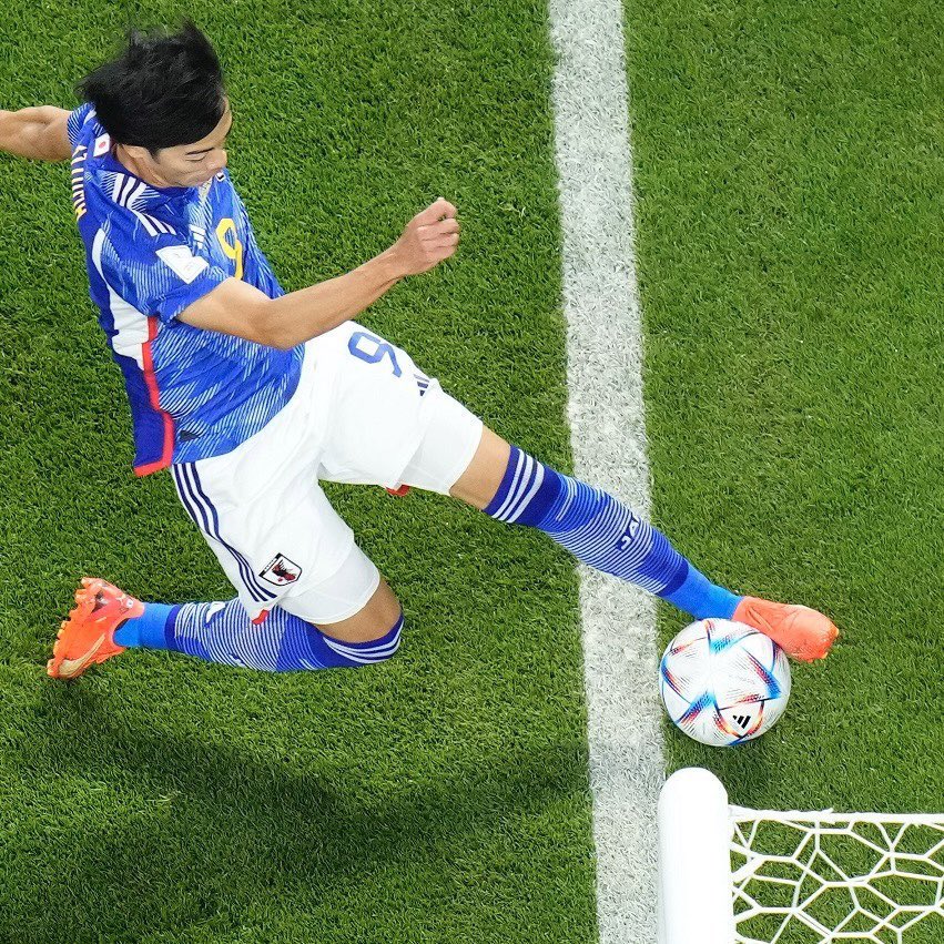 Fooootest's tweet photo. スペインの大記録がついにストップ🇪🇸💥

スペインはW杯史上最長となる「650分連続無失点」を記録していたが、ついにその記録がストップ。

W杯での失点は、2022年大会の日本戦での”三笘の1ミリ”以来 https://t.co/rKibwSGD5A