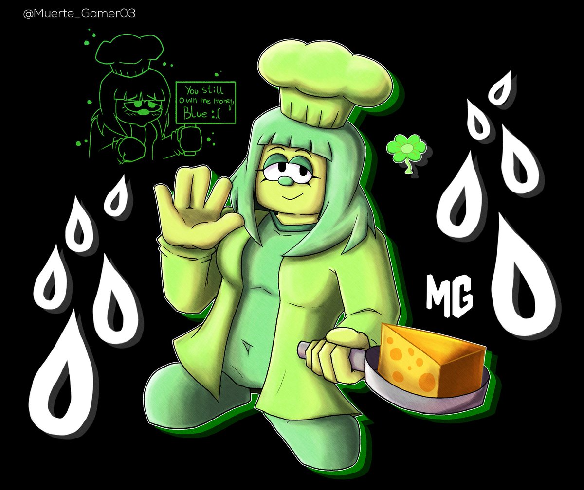 Muerte_gamer03's tweet photo. DELTARUNE CHAPTER 5
Green (3/8) https://t.co/xWdnqcjlmG