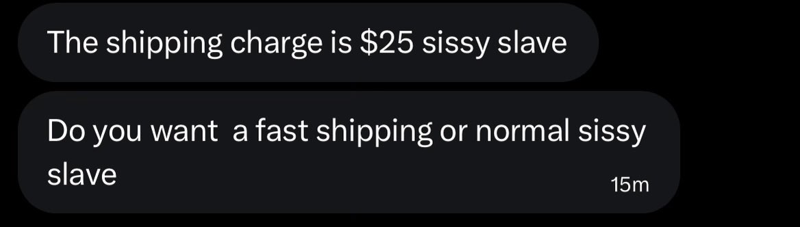 sissyjulia34's tweet photo. @KateGilber25211 her giveaway are fake it’s scamming she required 25$ fee https://t.co/Z6k9bUPxjq