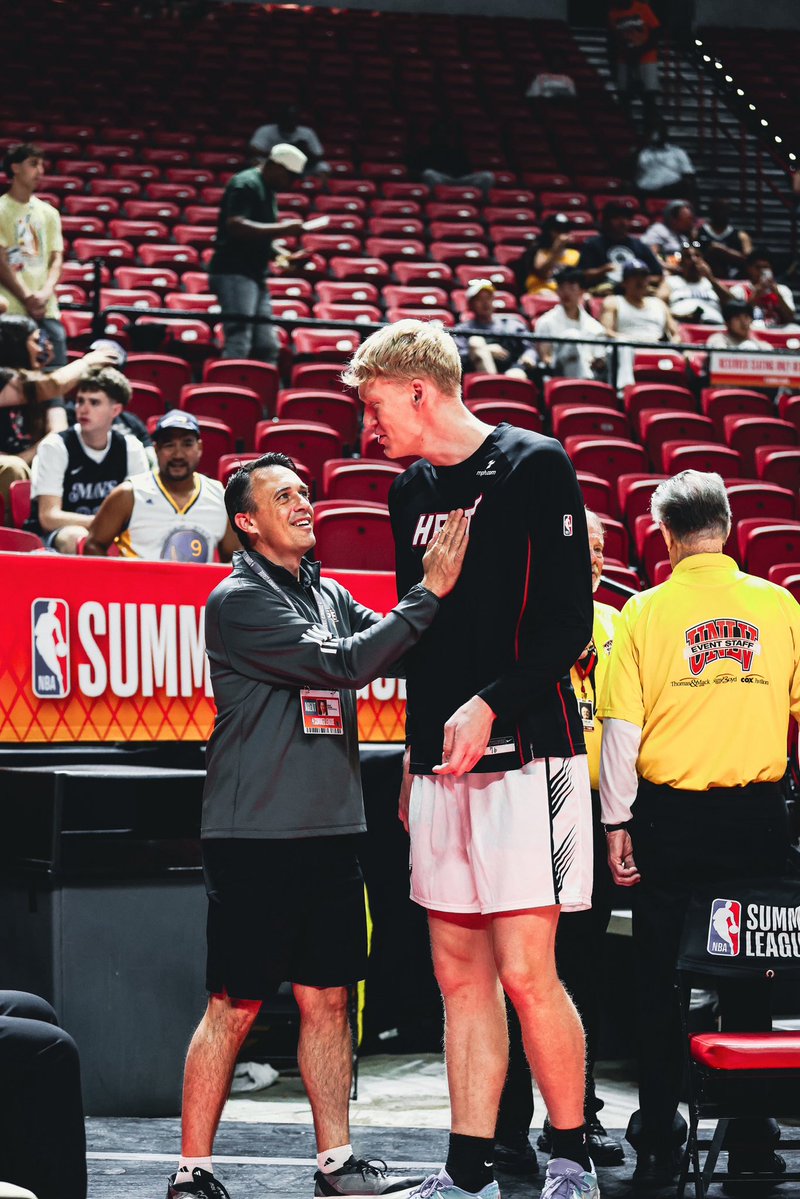 baronecoach's tweet photo. Proud to stand next to Arny today @NBASummerLeague. #FindAWay. https://t.co/MbEu9cMZR6