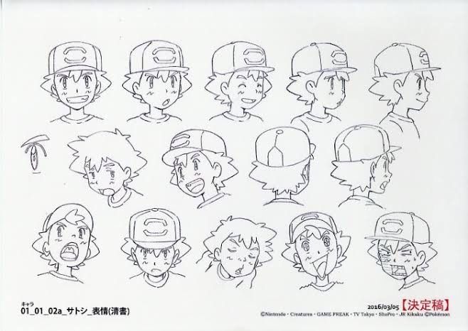 WereInStock's tweet photo. concept art of Ash from the Pokémon Sun &amp; Moon anime series https://t.co/jgfU2w53Ze