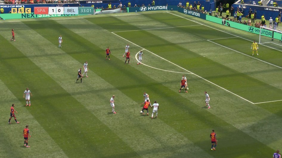 Touchlinescope's tweet photo. 🚨🤯 LAMINE YAMAL, WHAT ARE WE WATCHING?!

The Barcelona star is putting on an absolute show in the first half. ✨🇪🇸

Some of the things he's doing out there shouldn't be possible in a worldcup game. 😳🔥 https://t.co/JSSdIWfEqM