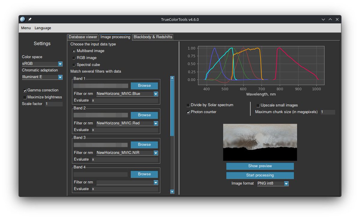 aAskaniy's tweet photo. TrueColorTools v4.6 is out!
The changelog is dominated by new and updated spectral data. Thanks to LunaTheSilly, Pedro J. Garcia, Geobica, and SevenSpheres for their contributions!
https://t.co/2Z1NoCZgXZ https://t.co/RXYJ3GKr86