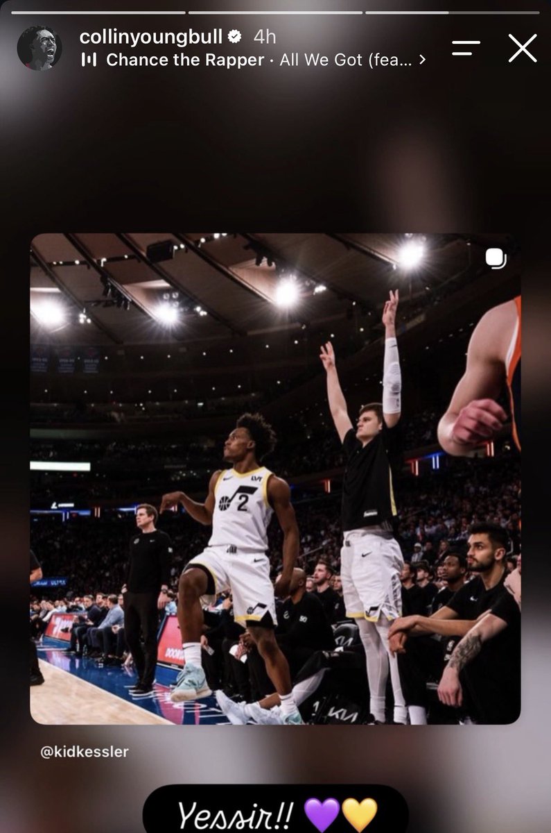 LALMuse's tweet photo. Collin Sexton seems very happy to be reunited with his old teammate Walker Kessler 🔥 https://t.co/rWBfZcDBWL