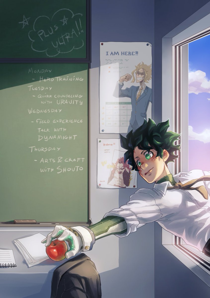 SybLaTortue's tweet photo. excited to share with you the covers of @BF_AnthoZine! a huge project that is now available for purchase here: 
https://t.co/9uaoTTfzsN 

in his bright future, I love to see him thriving as a teacher who jumps into hero work once class is done for the day~ https://t.co/fTrRgOZKJG
