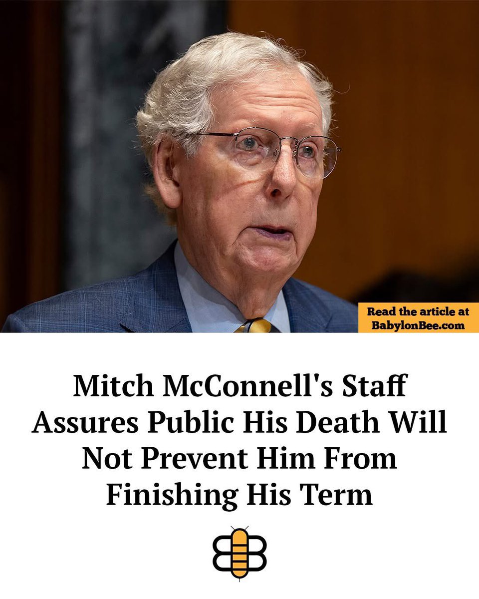McConnells Hospitalization Sparks Fears and Frenzy Among Republicans and Online Commentators — HM5H6aAXQAEtbzK McConnells Hospitalization Sparks Fears and Frenzy Among Republicans and Online Commentators — HM5H6aAXQAEtbzK