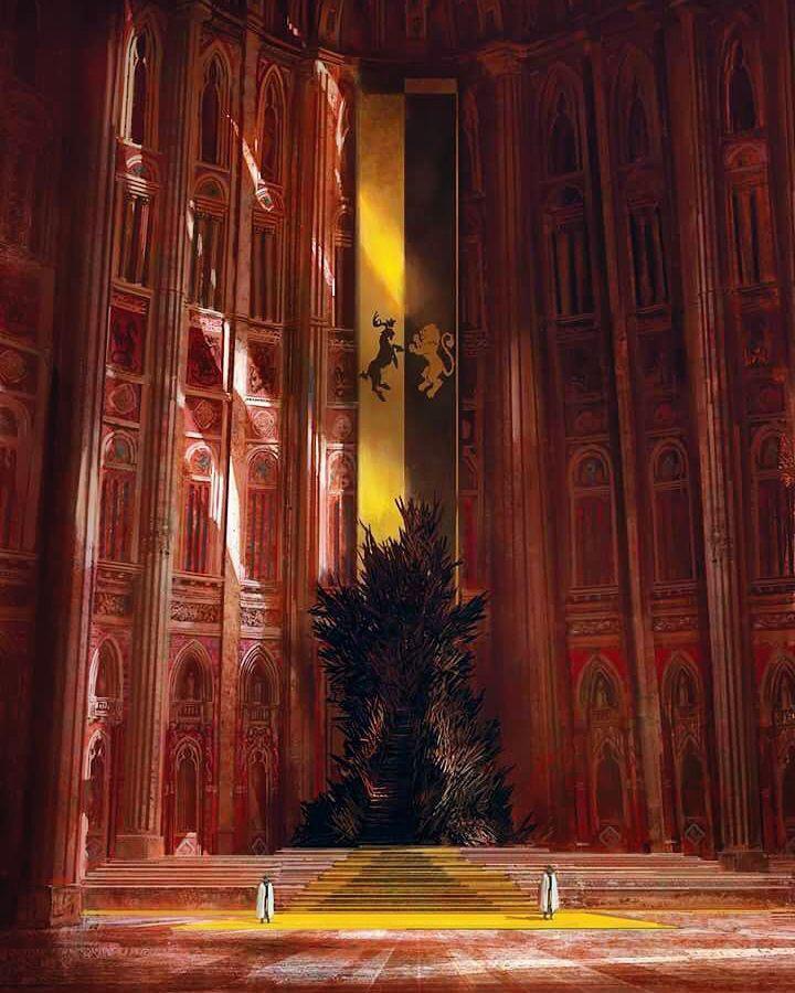 Shrynier's tweet photo. @1Cr0ww I always liked when the throne is depicted as an enormous monstrosity. https://t.co/HT8kheZHAV