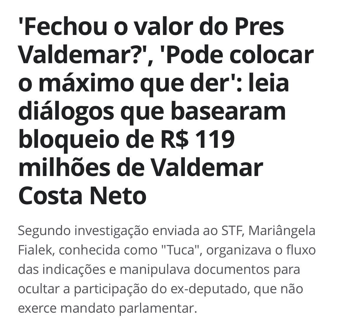 pauloteixeira13's tweet photo. Os R$ 119 milhões bloqueados de Valdemar Costa Neto a pedido de Flávio Dino reforçam uma bandeira que eu já defendo: a urgência do fim dessas emendas parlamentares, que capturam o orçamento e fazem falta para políticas públicas estruturais. https://t.co/AwQDdkzBva