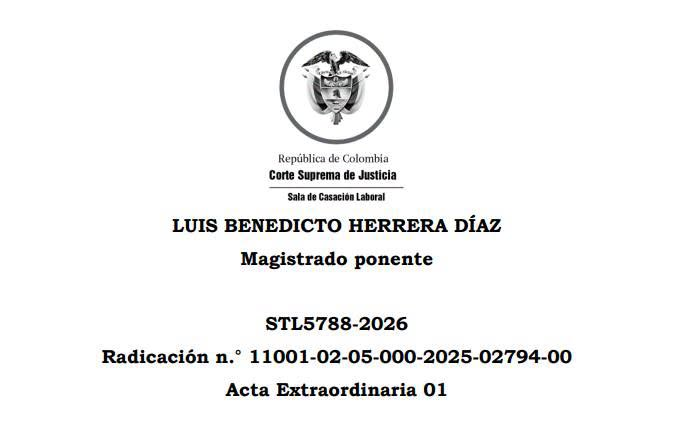 juridicascol's tweet photo. LA CORTE SUPREMA LIMITA EL CONTROL TARDÍO DEL TÍTULO EJECUTIVO PARA PROTEGER LA SEGURIDAD JURÍDICA EN PROCESOS LABORALES.

🧑‍⚖️ DESEAS ESTAR ACTUALIZADO A DIARIO DE TODA LA JURISPRUDENCIA DEL PAIS? SUSCRIBETE 👉 https://t.co/pbsHVXKcKz https://t.co/VSxE01QLGH
