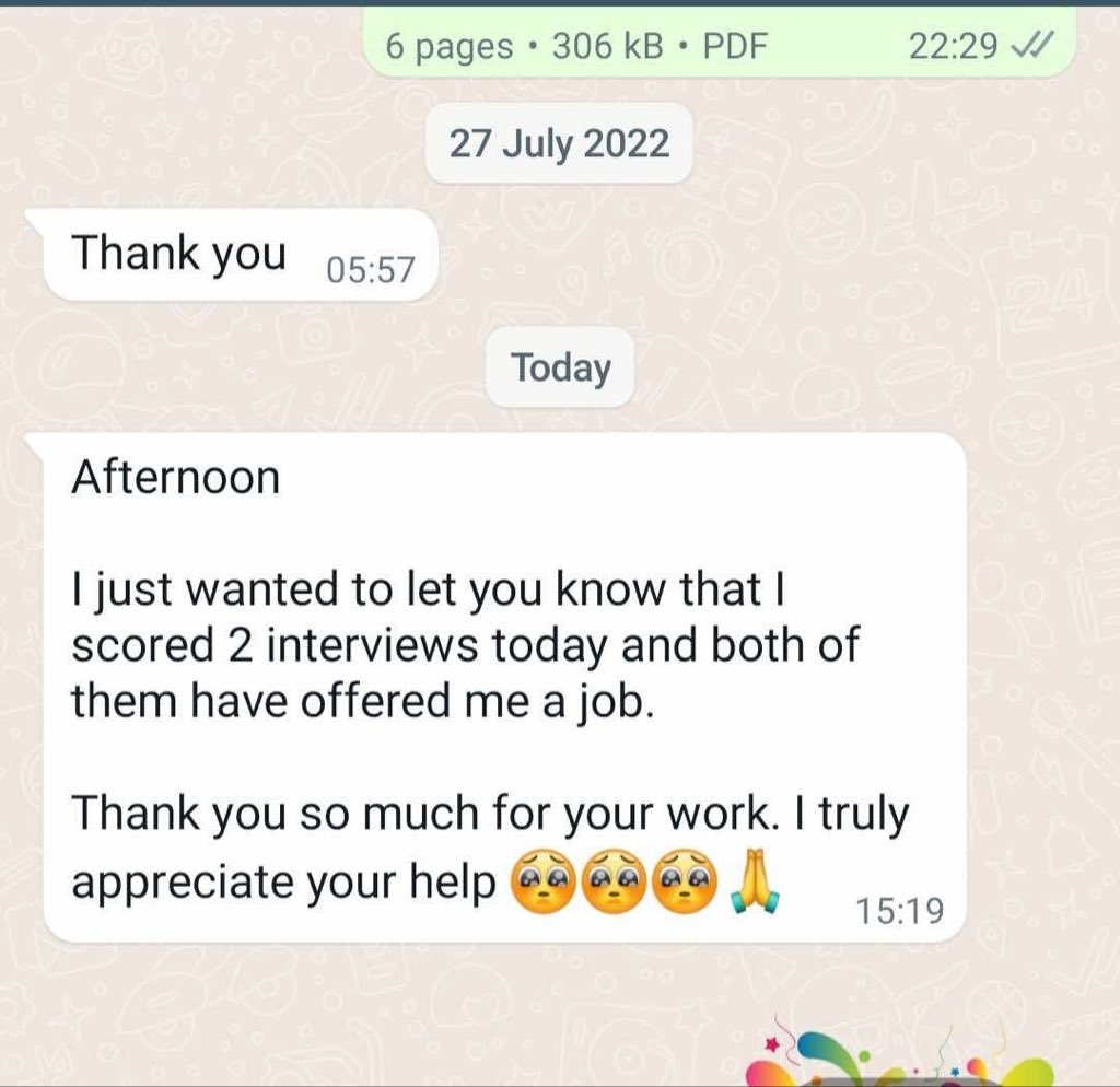 ZamakonkeK's tweet photo. Let us Revamp your CV and LinkedIn the way recruiters or HR wants ♥️✨

Services Offered:
~ CV Revamp
~ LinkedIn optimisation 
~ Cover Letter 

WhatsApp : +27604290277
Email address : zamakonkeservices@gmail.com https://t.co/6m3n5Kjh7N