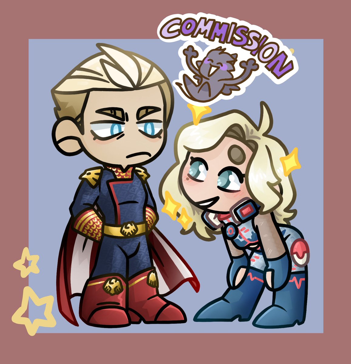 BlackHeichou's tweet photo. Commission for @urguykyy ! 🦐✨

#comission #comissionwork #theboys #homelander https://t.co/B0yGvmR3aW