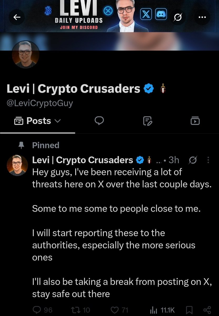 CryptoIronMan69's tweet photo. @LeviCryptoGuy is basically saying to your face, "im taking your money and leaving" 🤣.  Another great pick @Islandbound_ ... God going to save this one too? https://t.co/NxUAmE3xTi