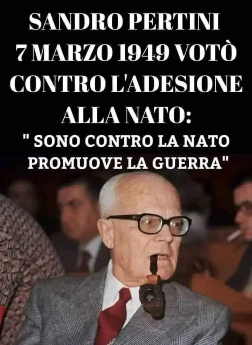 nord33269407's tweet photo. @Adnkronos La NATO rappresenta una minaccia per la pace nel mondo https://t.co/70IIkgsLMK
