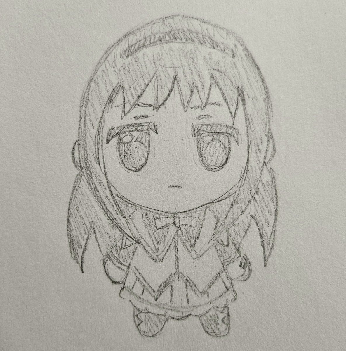 Luv_akemi_17's tweet photo. Quick Homu plush sketch 💜
#HomuraAkemi #PMMM https://t.co/sbFoRCD3vP