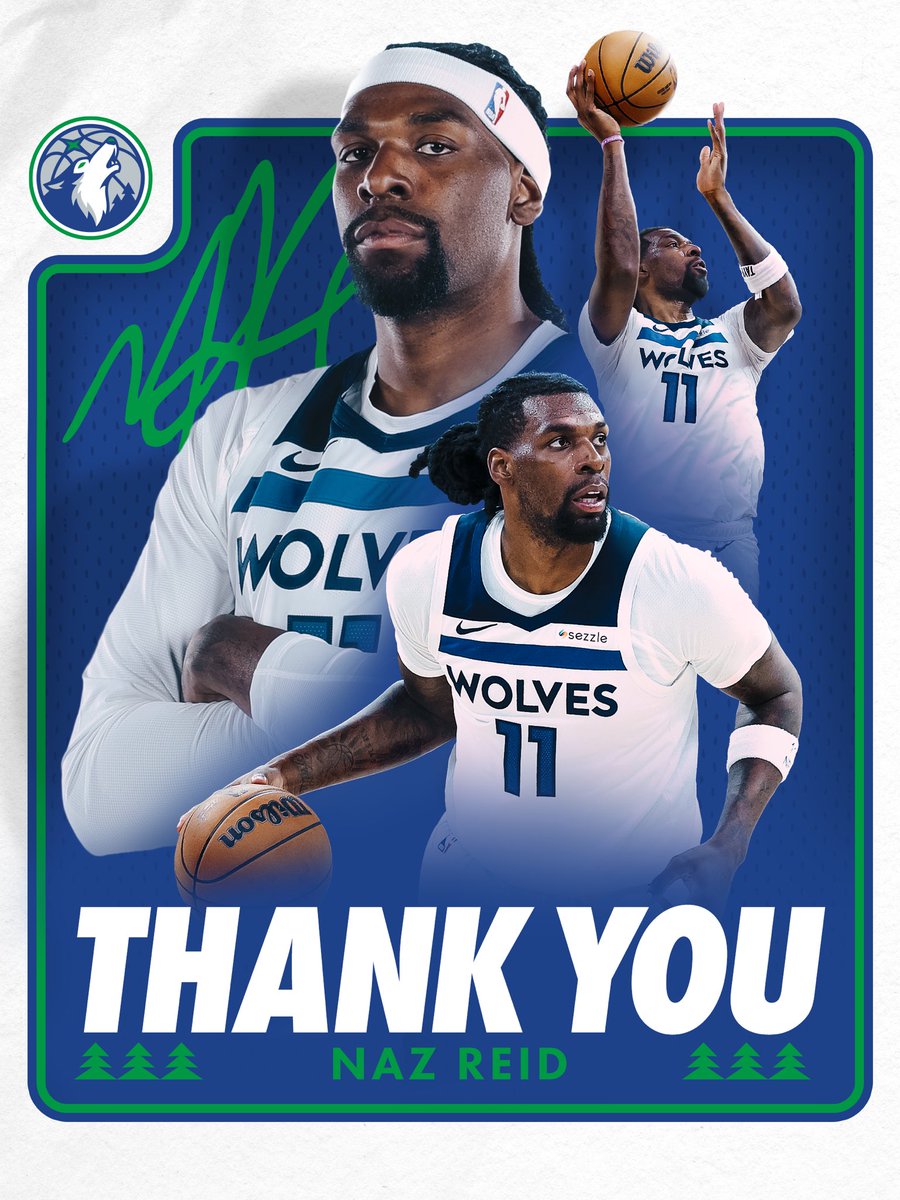 Timberwolves's tweet photo. two words:

THANK YOU. 💙 https://t.co/bWoCd50bMu