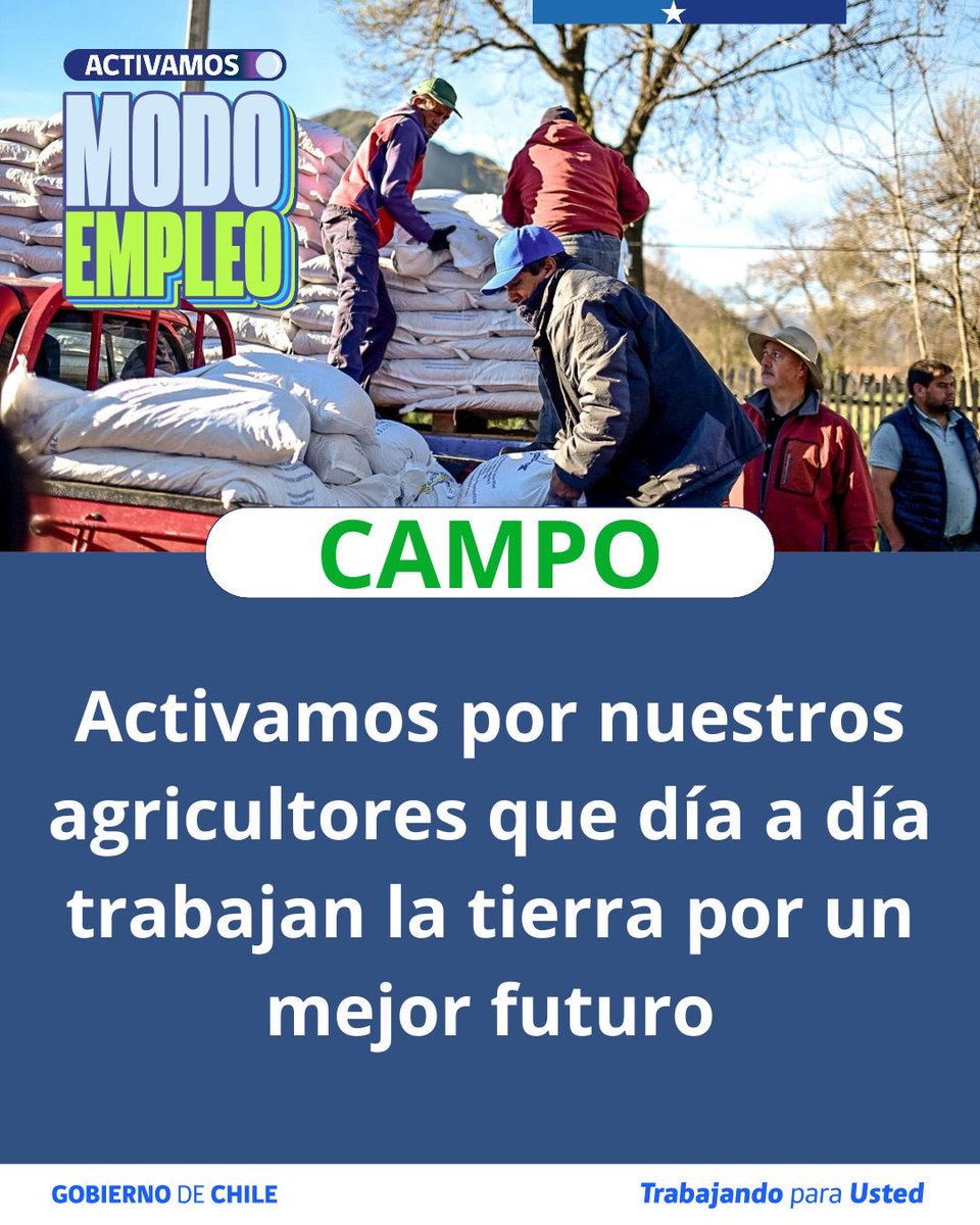 DPPPunilla's tweet photo. 💪🏼🇨🇱 Delegación de Punilla activa Modo Empleo
#ModoEmpleo #TrabajandoParaUsted https://t.co/nxhn0wuTsj